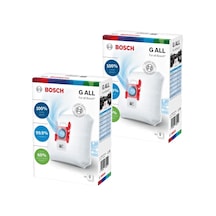 Bosch Uyumlu Bgb 6Sıl1 Prosilence Süpürge Type G All Toz Torbası 8 Ad