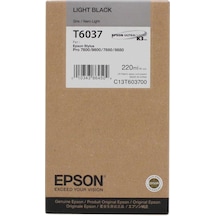 Epson T6037 C13T603700 Açık Siyah Kartuş.7800