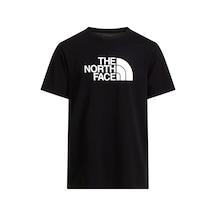 The North Face M Evolutıon Half Dome Regular Short Slee Erkek Tişört Nf0a8b6jky41 Siyah