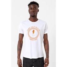 Camp Half Blood Zeus Beyaz Erkek Bisikletyaka Tshirt Çok Renkli