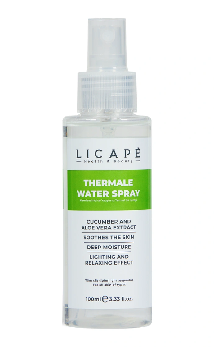 Licape Ne mlendirici ve Yatıştırıcı Termal Su Spreyi 100 ml
