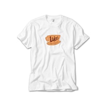 Glimore Girls Luke's Beyaz Tişört Beyaz