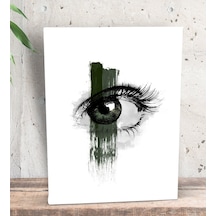 Bk Gift Eye See You Tasarımlı Dekoratif Mini Kanvas Tablo 15X20Cm (551115568)
