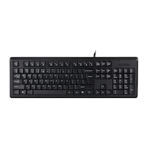A4 Tech Kr-92 Q Tr Mm Siyah Usb Kablolu Klavye Lazer