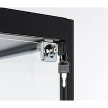 Tek Kanatlı Vitrin Cam Kilidi