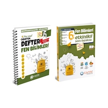 Çanta 6. Sınıf Fen Bilimleri Öğreten Defter + Etkinlikli Kazanım Soru Bankası Seti Çanta Yayınları