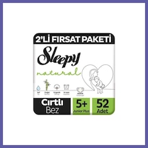 Sleepy Bebek Bezi 2 Li Fırsat Junior Plus 5+ 52 Nıda Standart