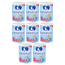 Bebehum 5 Numara Teneke Devam Sütü 2 Yaş+ 400 gr x 8 Adet