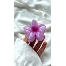 Lotus Mandal Toka Mandal Saç Tokası Kadın Saç Tokası - Aksesuarı Lila - Mor