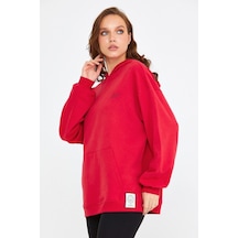 Brz Collection Oversize Kapüşonlu Sweatshirt