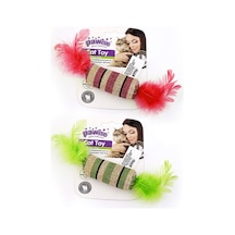 Flzdgnkr Pawise Kedi Oyuncağı Striped Cat Toy-şeker