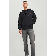 Jack&jones Jjestar Jj Sweat Hood Noos Siyah 001