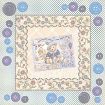 Artebella Mıxart Kolay Transfer 6018k Koyu Zemin 25x25cm
