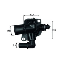 Termostat - Alfa Romeo Mito, Panda, Grande Punto, Punto, Doblo, Fiorino, Qubo, Strada, Linea - Mahle-tı15088