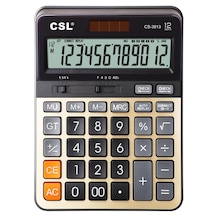 Csl Cs-3813 12 Hane Masa Tipi Hesap Makinesi Diğer