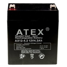 Atex Ax12 4 2 12 Volt 4 2 Amper Akü 90 X 70 X 101 Mm