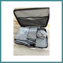 Trendexa 6 Lı Valiz Düzenleyici Bavul Içi Organizer Set Seyahat Hurcu Mac Çok Renkli
