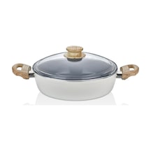 Naturel Wood Karnıyarık Tencere 28 Cm Ekru - 732332720 Ekru