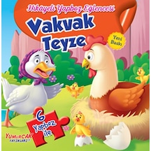 Vakvak Teyze - Hikayeli Yapboz Eğlencesi 6 Yapboz İle - Ybve-654632