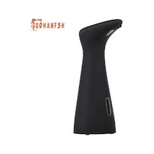 Siyah 200 ML Otomatik Dezenfektan Dispenseri, Büyük Kapasiteli, Eller Serbest, Elektrikli, Temassız Sensör, Sızdırmaz, Banyo Aksesuarları