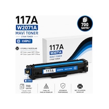 Hp 117a-w2071-mfp178-mfp179 Chipli Mavi 700 Sayfa