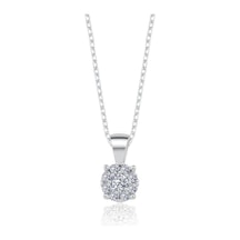 Mia vento 0.50 Karat Effective Diamond Koronet Tektaş Gümüş Kolye