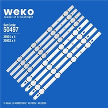 Lg 40lf630v 40'' İnç 8 Adet Tv Led Bar Tvnizin İçindeki Led Barla Aynısı Olduğunu Görmeden Almayınız. Led Bar Ürünlerinde Paket Açıldığında İade Kabul Edilmemektedir.