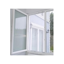 Pencere Sinekliği, Tek Kanat Beyaz Tül Sineklik, Sivrisinek Ağı, Sinek Böcek Tutucu, Aparatlı Cam Sinek Teli, Kolay Montaj 75 Cm