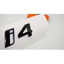 Dk Tuning İ4 Bagaj Siyah Abs 3m 3d Yazı Logo Bmw İle Uyumlu