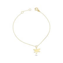 Glorria Altın Yusufçuk Bileklik N11.17217 Sarı Altın