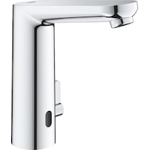 Grohe 36422001  Eurosmart Cosmopolitan E Fotoselli Lavabo Bataryası - 1/2" - L-boyut - Çift Su Girişli - Ayarlanabilir Sıcaklık Sınırlayıcısı - Gümüş