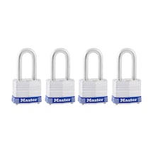 Master Lock 3qlf Dış Mekan Asma Kilit, Anahtarlı, 4 Adet Aynı And