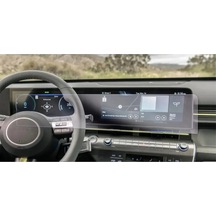 Hyundai Kona 2023-2024 Gösterge Panel Ve Bilgi Ekran Uyumlu Nano Ekran Koruyucu