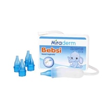 Miraderm Bebsi Nazal Aspiratör ve Yedek Uç 4'lü Mavi Miraderm Bebsi Nazal Aspiratör ve Yedek Uç 4'lü Mavi