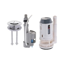 Suntek Tek Parça Uzatılmış Tuvalet Vanası Yüksekliği-24cm