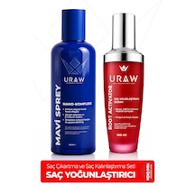 Mavi Sprey & Root Activator Saç Çıkarma Ve Saç Kalınlaştırma Tam Bakım Seti
