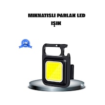 Mey İthalat Led Mini Anahtarlık Fener 1000 Lümen Güçlü Işık Ve Usb Type-c Şarjlı Çok Renkli