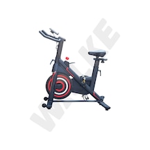 Walke Life Spinning Kondisyon Bisikleti Spin Bike Direnç Ayarlanabilir Nabız Ölçer 8 Kg Disk Siyah
