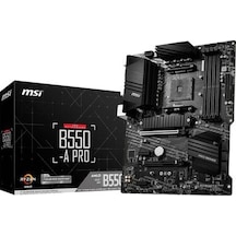 B550-a Pro Am4 Ddr4 Bellek 4400 Oc Hdmı Dp M.2 Usb3.2 Atx Anakart