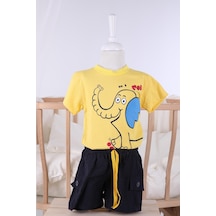 Yazlık Erkek Şort Tshirt Takım 02041 001