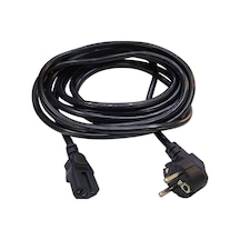 3x1.5 Oluklu Power Kablo C15 Güç Kablosu 5m