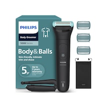 Erkekler İçin Philips Bodygroom 5000 - Üçlü Korumalı Tıraş Sistemi, Özel Bölgede Elektrikli Düzeltme Ve Tıraş,katlanabilir Sırt Aparatı,%100 Duşa Dayanıklı, 100 Dakika. Çalışma Süresi, Model Bg5480/15 Diğer