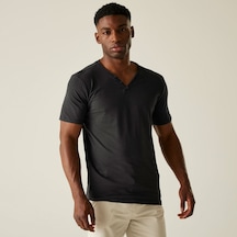 Regatta Dewi Erkek T-shirt-siyah Gri