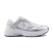 U.S. Polo Assn. U.s. Polo Assn Felix Kadın Günlük Sneaker Ayakkabı Beyaz Gri Beyaz - Gri