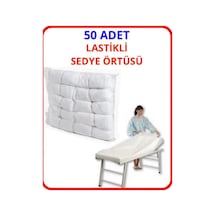ADA LASTİKLİ AĞDA SEDYE ÖRTÜSÜ 80*220 CM. PK:50 AD
