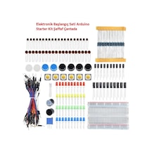 Elektronik Başlangıç Seti Arduino Starter Kit Şeffaf Çantada