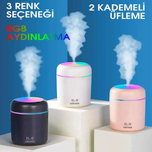 H2o Led Işıklı Mini Oda Hava Nemlendirici 5060