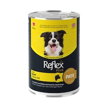 Pate İçinde Et Parçacıklı Dana Etli Yetişkin Köpek Konservesi 395 Gr