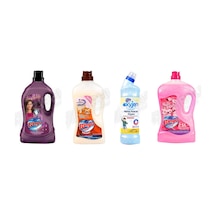 Bingo Tüm Renkler Sıvı 3 L + Ahşap Tem. 1 L + Oksijen 750 Ml + Yüzey Tem. Fresh 2.5 Lt 4'lü Set Diğer