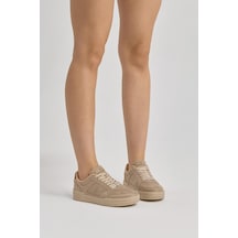 Tonny Black Poli Taban Bağcıklı Günlük Unisex Bej Spor Ayakkabı Tba240 Bej